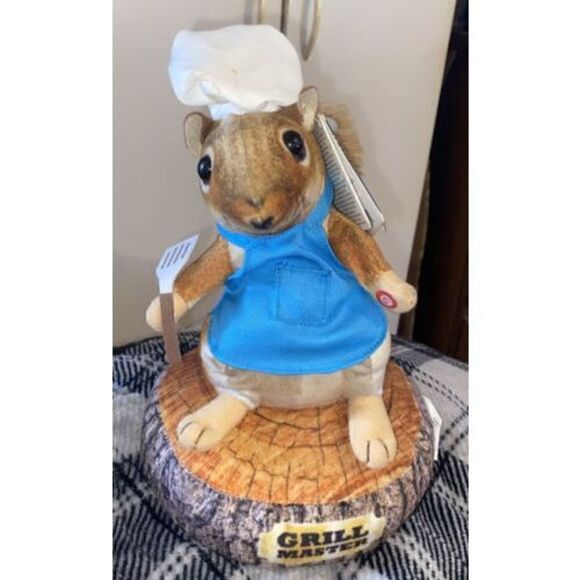 Vintage Grill Master 1987 New Gemmy Hyperreal Magogo Squirrel Hot,Hot.Hot - Picture 3 of 9